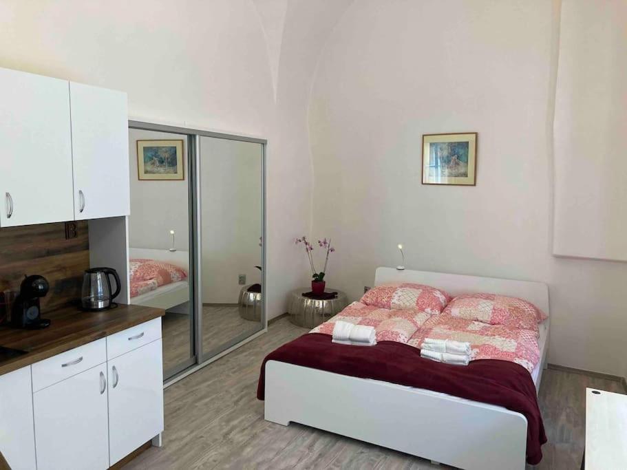 Studio In Gothic House, 50M To The Old Town Square ปราก ภายนอก รูปภาพ
